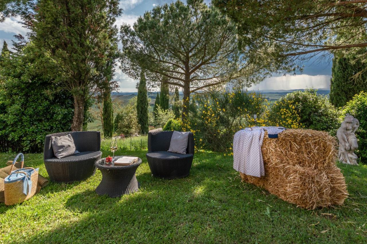 Tuscany Balcony: Crete Senesi Casetta Dış mekan fotoğraf