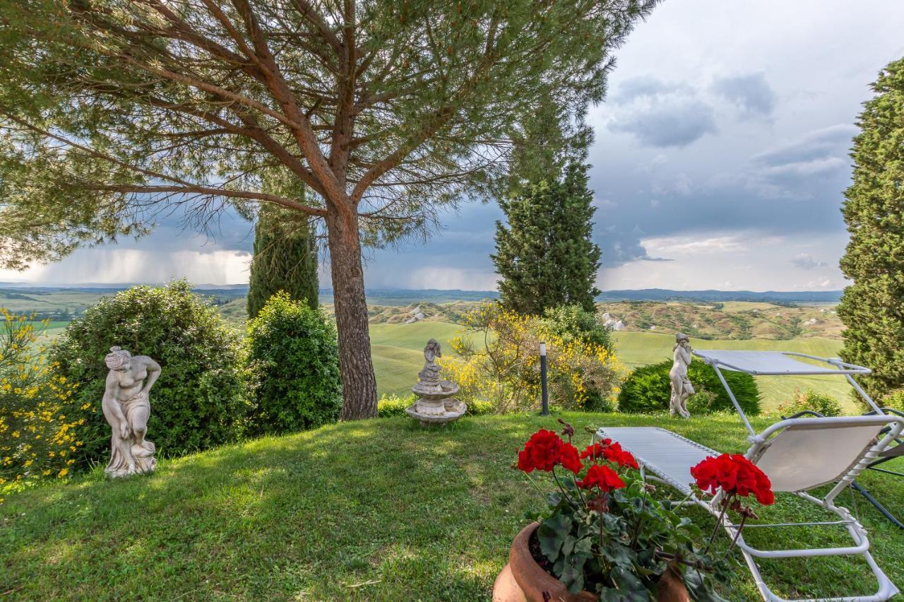 Tuscany Balcony: Crete Senesi Casetta Dış mekan fotoğraf