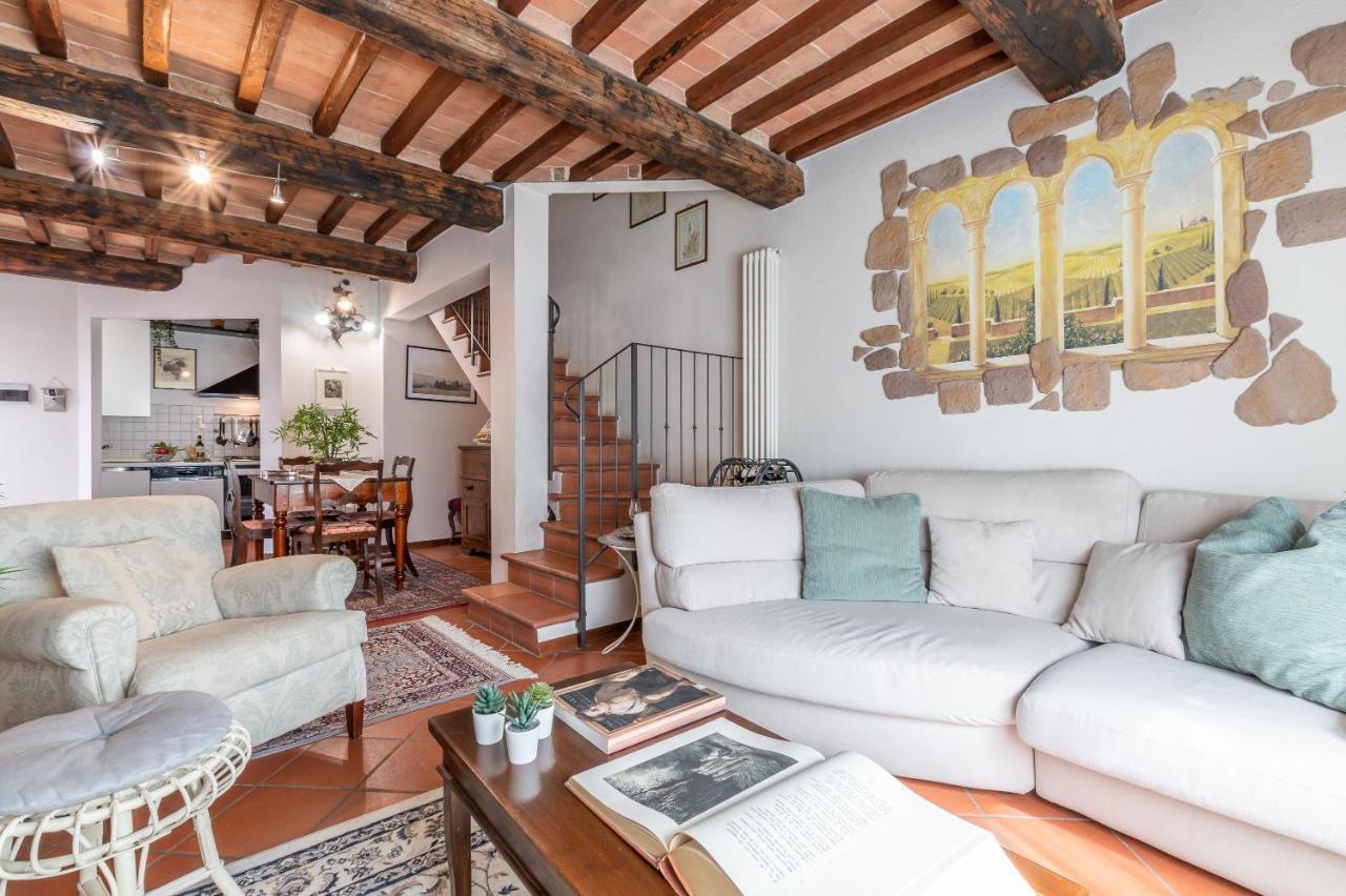 Tuscany Balcony: Crete Senesi Casetta Dış mekan fotoğraf