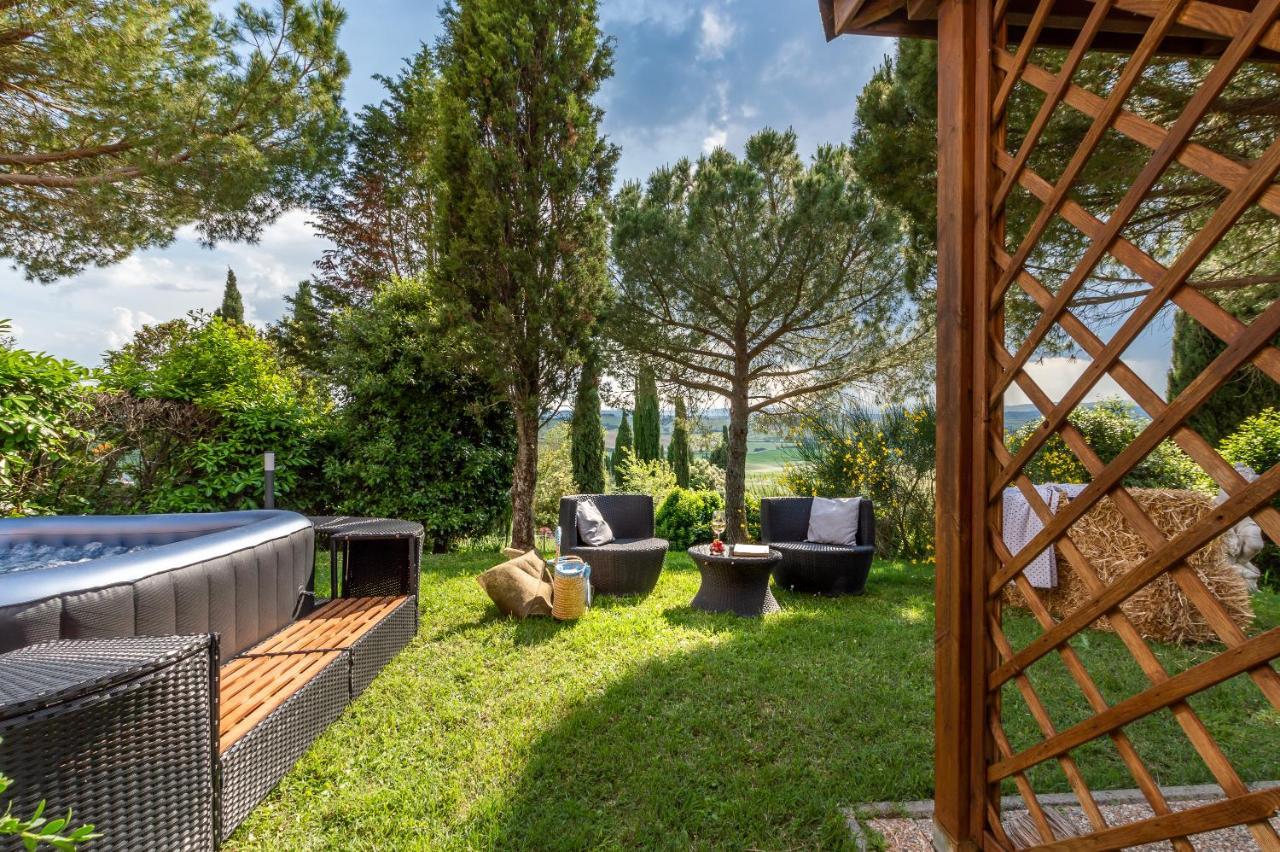 Tuscany Balcony: Crete Senesi Casetta Dış mekan fotoğraf
