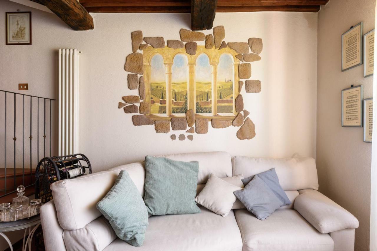 Tuscany Balcony: Crete Senesi Casetta Dış mekan fotoğraf
